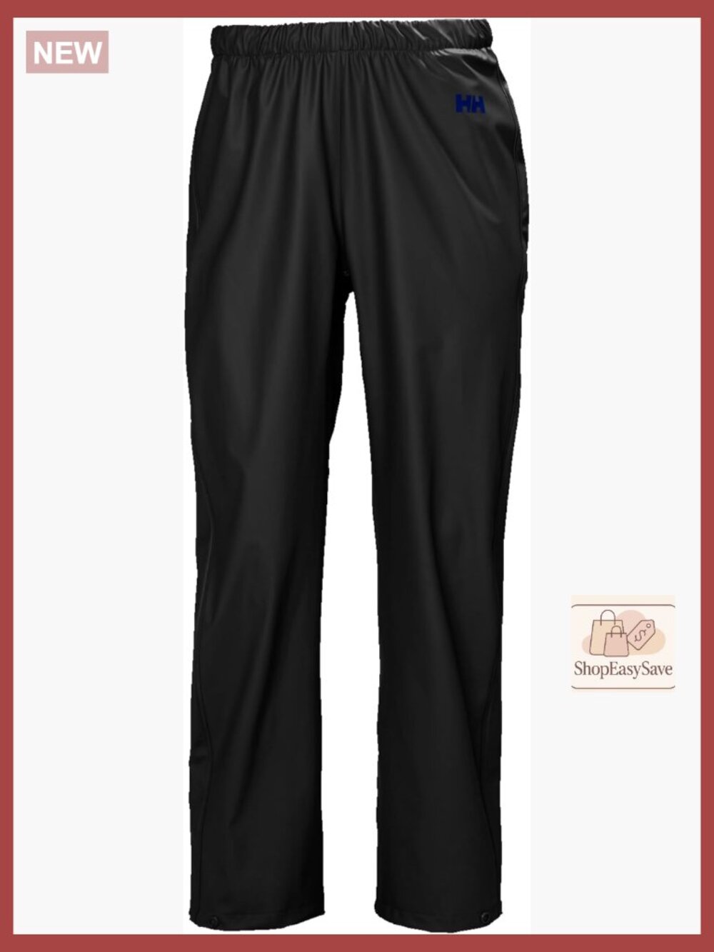 Waterproof Windproof Rain Pants Classic Activewear Regular Fit Outdoor Commuting